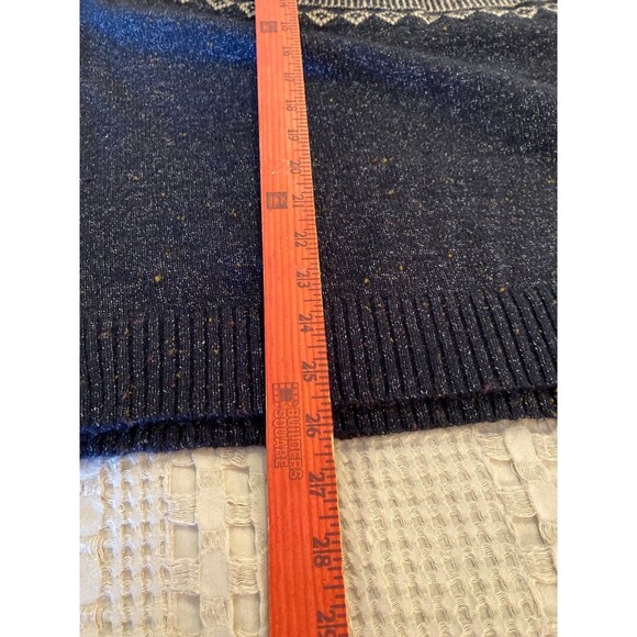 Weatherproof Vintage Original Sweater Size XL Crewneck Fair Isle Black Red EUC - Picture 12 of 12
